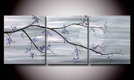 Dafen Oil Painting on canvas flower -set125